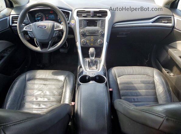 3FA6P0G76GR139364 2016 FORD FUSION Угольный Вид панели приборов