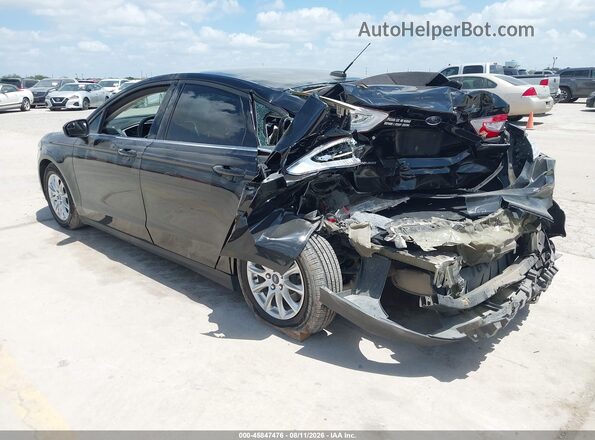 3FA6P0G76GR312221 2016 FORD FUSION Black Հետևի ձախ