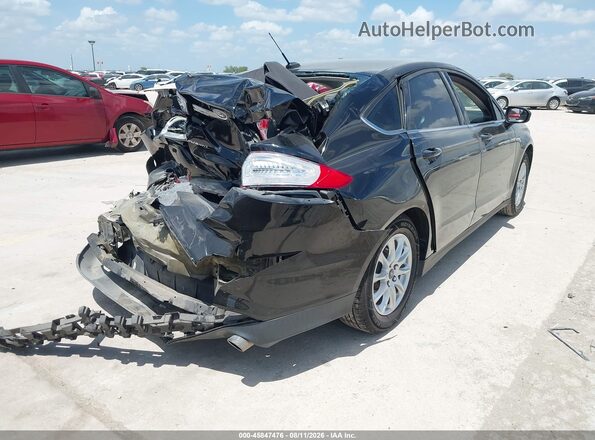 3FA6P0G76GR312221 2016 FORD FUSION Black Հետևի աջ