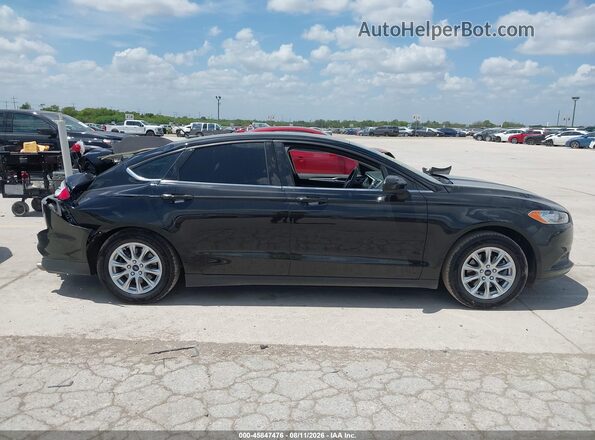3FA6P0G76GR312221 2016 FORD FUSION Black Սարքավորումների վահանակի տեսք