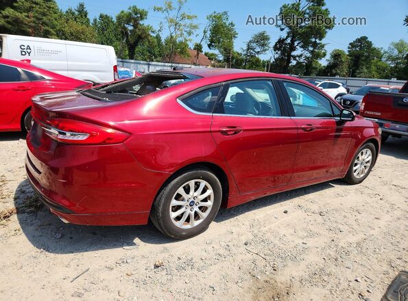 3FA6P0G76HR227025 2017 FORD FUSION Красный Задняя правая четверть