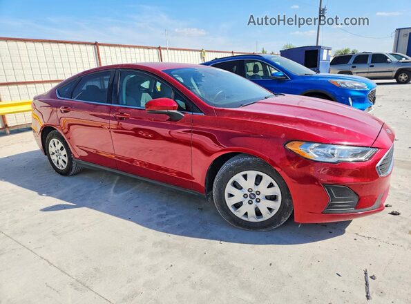 3FA6P0G76LR232248 2020 FORD FUSION Red Передня права чверть