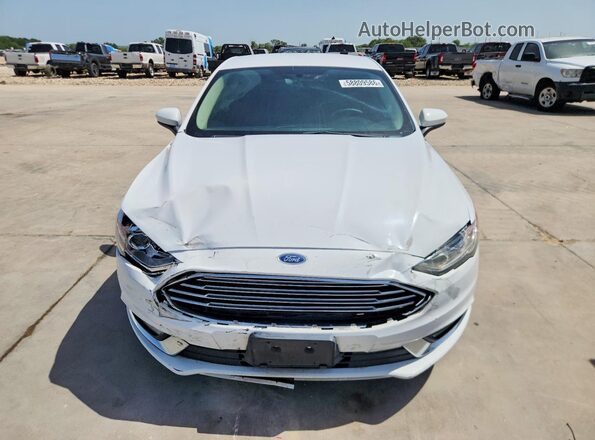 3FA6P0G77JR136304 2018 FORD FUSION White Դիմացի տեսք