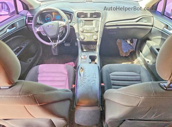 3FA6P0G77JR136304 2018 FORD FUSION White Առջևի վահանակի տեսք