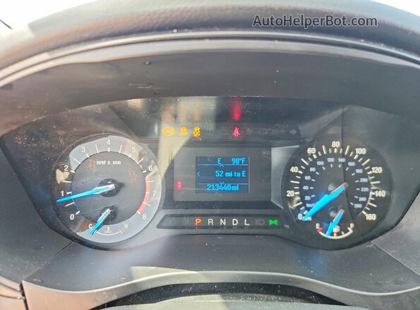 3FA6P0G77JR136304 2018 FORD FUSION White Սարքավորումների վահանակի տեսք