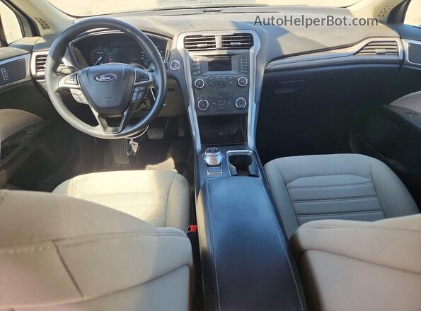 3FA6P0G77LR234011 2020 FORD FUSION Black Widok deski rozdzielczej