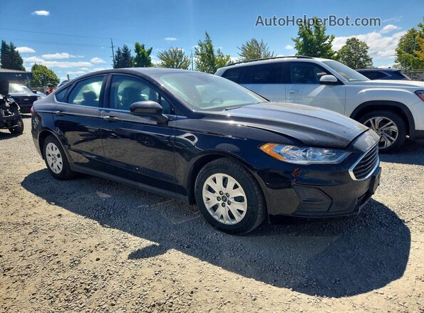 3FA6P0G77LR234011 2020 FORD FUSION Black Przód prawy