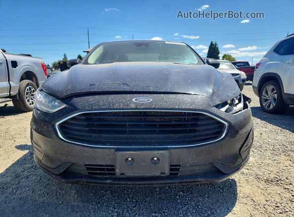 3FA6P0G77LR234011 2020 FORD FUSION Black Widok z przodu