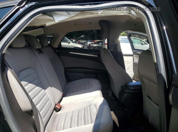 3FA6P0G78GR375496 2016 FORD FUSION Black Вид задніх сидінь