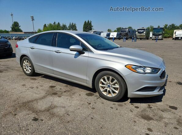 3FA6P0G78HR276839 2017 FORD FUSION Silver წინა მარჯვენა
