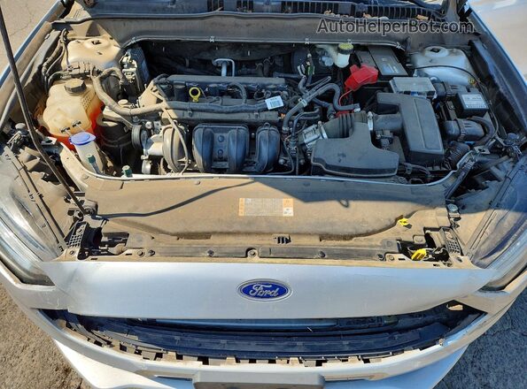 3FA6P0G78HR276839 2017 FORD FUSION Silver უკანა სალონის ხედი