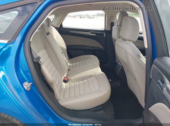 3FA6P0G78LR196708 2020 FORD FUSION Blue Vista de la etiqueta del VIN