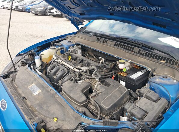 3FA6P0G78LR196708 2020 FORD FUSION Blue Vista trasera