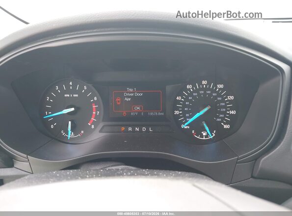 3FA6P0G78LR196708 2020 FORD FUSION Blue Vista de los asientos traseros