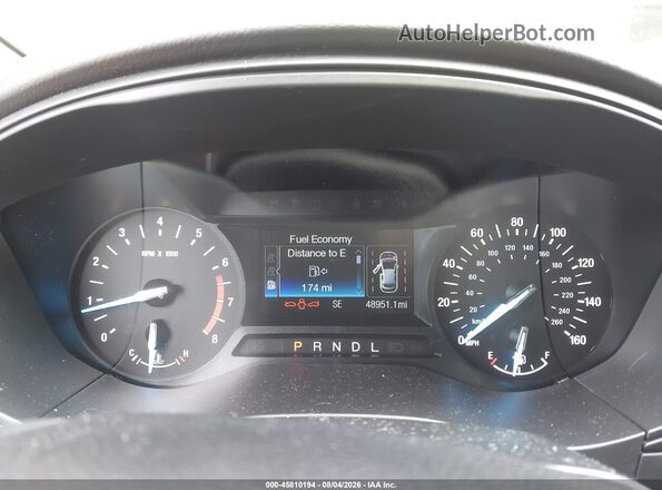 3FA6P0G78LR196742 2020 FORD FUSION Gray Vista de los asientos traseros