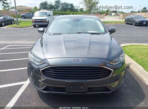 3FA6P0G78LR196742 2020 FORD FUSION Gray Vista del salpicadero
