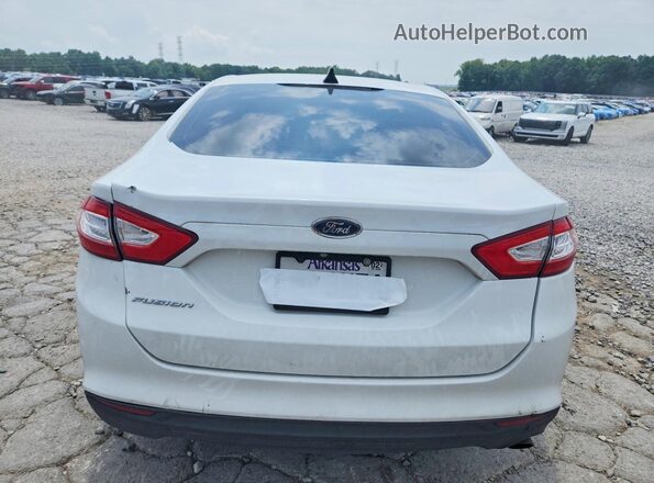 3FA6P0G79GR125748 2016 FORD FUSION White Widok z tyłu