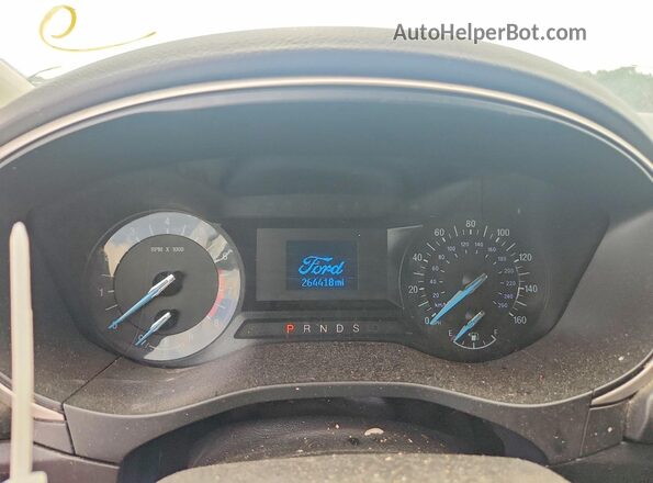 3FA6P0G79GR125748 2016 FORD FUSION White Widok zestawu wskaźników