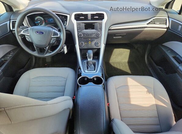 3FA6P0G79GR351949 2016 FORD FUSION White Вид панелі приладів