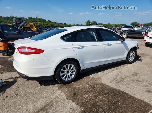 3FA6P0G79GR351949 2016 FORD FUSION White Задня права чверть