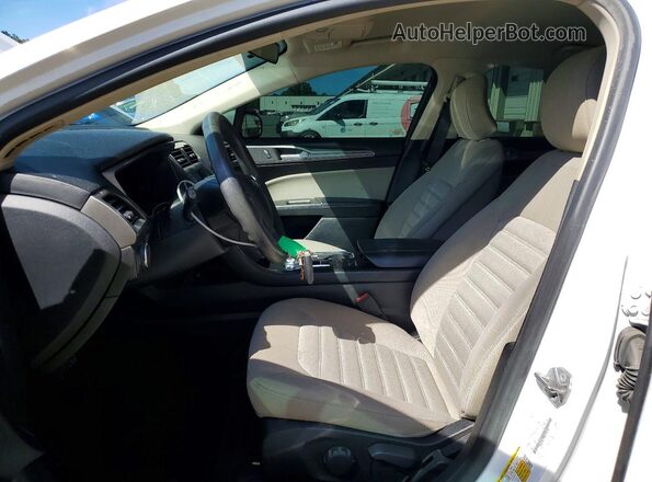 3FA6P0G79HR328530 2017 FORD FUSION White წინა სალონის ხედი