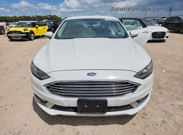 3FA6P0G79JR193572 2018 FORD FUSION White წინა ხედი