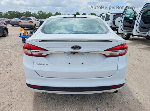 3FA6P0G79JR193572 2018 FORD FUSION White უკანა ხედი