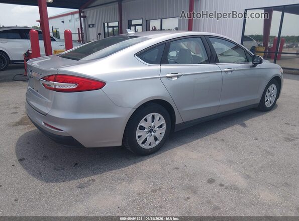 3FA6P0G79LR196698 2020 FORD FUSION Silver Задня права чверть