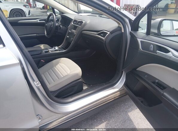 3FA6P0G79LR196698 2020 FORD FUSION Silver Вид салону спереду