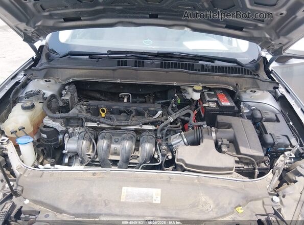 3FA6P0G79LR196698 2020 FORD FUSION Silver Вид ззаду