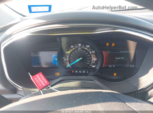 3FA6P0G79LR227724 2020 FORD FUSION Silver Vista de los asientos traseros