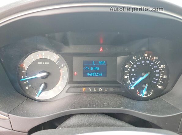 3FA6P0G7XHR107745 2017 FORD FUSION Красный Вид щитка приборов