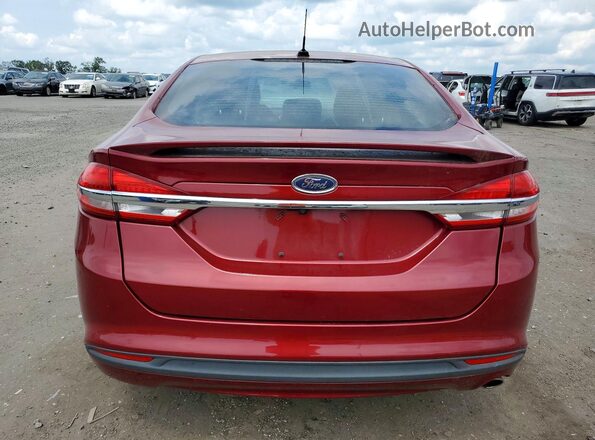 3FA6P0G7XHR107745 2017 FORD FUSION Красный Вид сзади