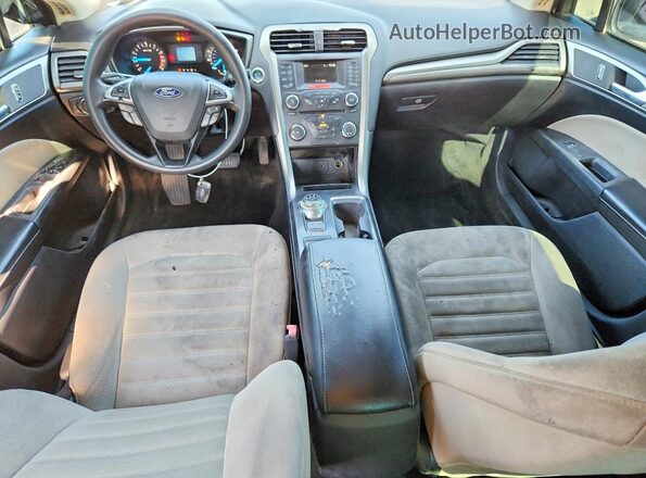 3FA6P0G7XJR201582 2018 FORD FUSION Черный Вид панели приборов
