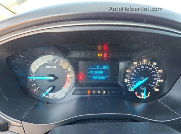3FA6P0G7XJR201582 2018 FORD FUSION Черный Вид щитка приборов