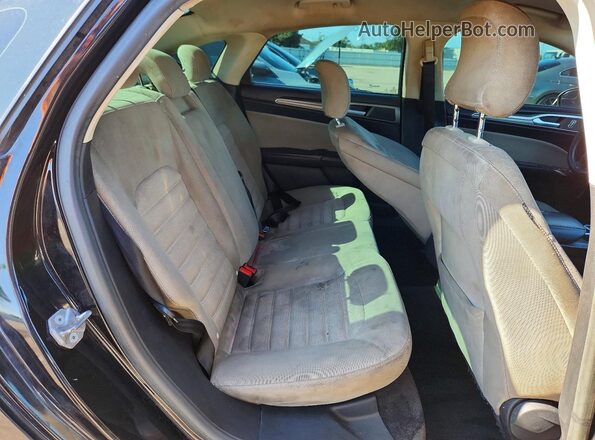 3FA6P0G7XJR201582 2018 FORD FUSION Черный Вид задних сидений