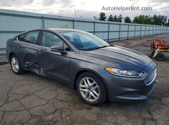 3FA6P0H70GR129248 2016 FORD FUSION Серый Передняя правая четверть
