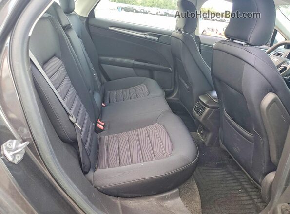 3FA6P0H70GR129248 2016 FORD FUSION Серый Вид задних сидений