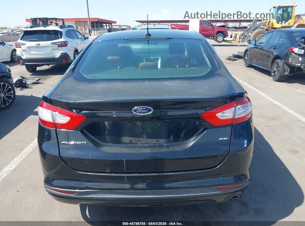 3FA6P0H70GR166204 2016 FORD FUSION Черный 
