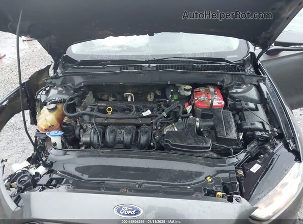 3FA6P0H70GR189174 2016 FORD FUSION Черный Вид сзади