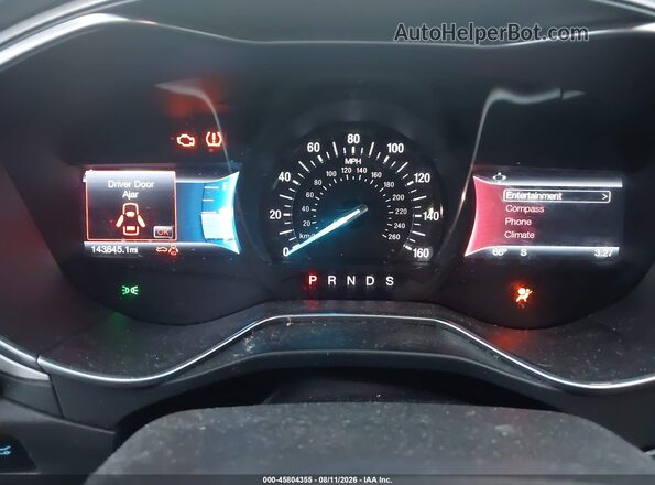 3FA6P0H70GR189174 2016 FORD FUSION Черный Вид задних сидений