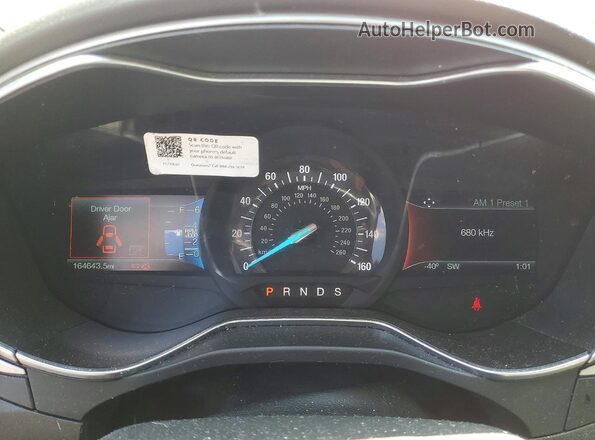 3FA6P0H70GR242522 2016 FORD FUSION Burgundy ხელსაწყოთა პანელის ხედი