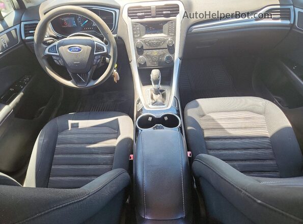 3FA6P0H70GR285161 2016 FORD FUSION White Առջևի վահանակի տեսք