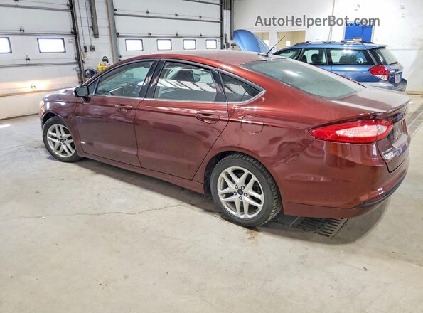 3FA6P0H70GR315212 2016 FORD FUSION Maroon Trasero izquierdo