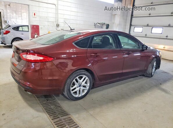 3FA6P0H70GR315212 2016 FORD FUSION Maroon Trasero derecho