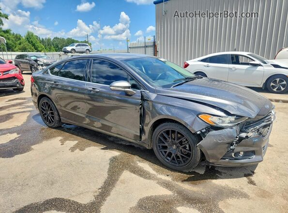 3FA6P0H70GR337369 2016 FORD FUSION Gray Przód prawy