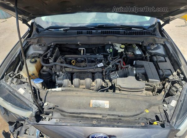 3FA6P0H70GR337369 2016 FORD FUSION Gray Widok wnętrza z tyłu