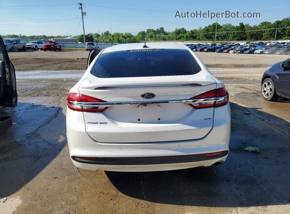 3FA6P0H70HR372995 2017 FORD FUSION White Вид ззаду