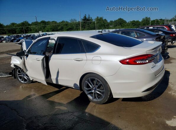 3FA6P0H70HR372995 2017 FORD FUSION White Задня ліва чверть