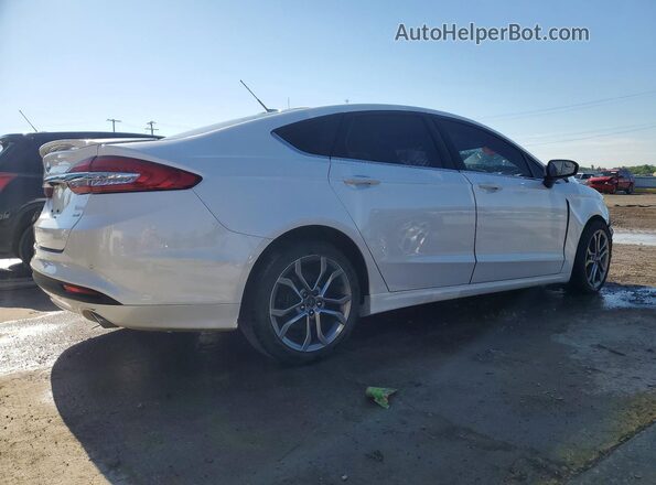 3FA6P0H70HR372995 2017 FORD FUSION White Задня права чверть